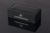 Manschettenknöpfe LINDENMANN, silberfarben, im Etui,...