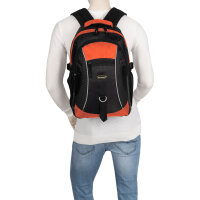 Bag Street Rucksack Sport Reisen  Arbeit Freizeit Schulrucksack T0008 Orange