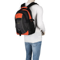 Bag Street Rucksack Sport Reisen  Arbeit Freizeit Schulrucksack T0008 Orange