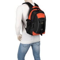 Bag Street Rucksack Sport Reisen  Arbeit Freizeit Schulrucksack T0008 Orange