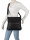 Bag Street Damentasche Umhängetasche Handtasche Schultertasche T0103 Schwarz
