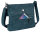 Bag Street Damentasche Umhängetasche Handtasche Schultertasche T0103 Blau