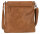 Bag Street Damentasche Umhängetasche Handtasche Schultertasche T0104 Cognac