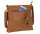 Bag Street Damentasche Umhängetasche Handtasche Schultertasche T0104 Cognac