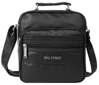 Bag Street Herrentasche Arbeitstasche Flugbegleiter Tasche T0110 Schwarz