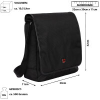 New Bags Arbeitstasche Umhängetasche  Flugbegleiter...