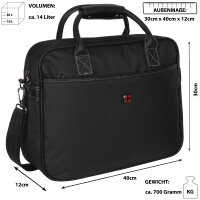 Laptop Umhängetasche Business Messenger Bag Notebook...