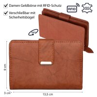 Money Maker RFID Damen Geldbörse Portemonnaie...