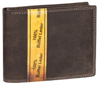 RFID Büffelleder Geldbörse Herren echt Leder...