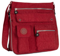 Bag Street Damentasche Umhängetasche Handtasche Schultertasche 2221 Rot