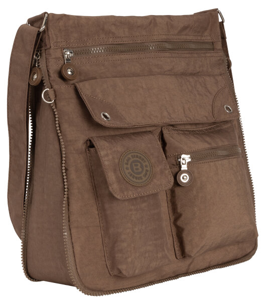 Bag Street Damentasche Umhängetasche Handtasche Schultertasche 2221 Braun