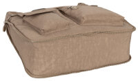 Damentasche Umhängetasche Handtasche Schultertasche Taupe