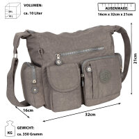 Bag Street Damentasche Umhängetasche Handtasche...