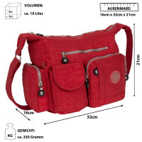 Bag Street Damentasche Umhängetasche Handtasche...