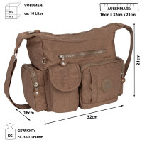 Bag Street Damentasche Umhängetasche Handtasche...