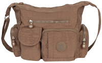 Bag Street Damentasche Umhängetasche Handtasche Schultertasche 2219 Braun