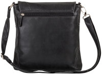 Bag Street Damentasche Umhängetasche Handtasche Schultertasche T0104 Schwarz