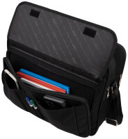 XXL Tasche Arbeitstasche Umhängetasche Flugbegleiter Herrentasche Schwarz