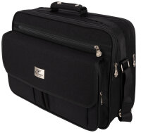 XXL Tasche Arbeitstasche Umhängetasche Flugbegleiter Herrentasche Schwarz