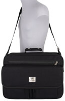 XXL Tasche Arbeitstasche Umhängetasche Flugbegleiter Herrentasche Schwarz