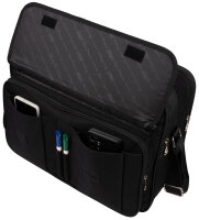 XXL Tasche Arbeitstasche Umhängetasche Flugbegleiter Herrentasche Schwarz
