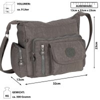 Bag Street Damentasche Umhängetasche Handtasche...