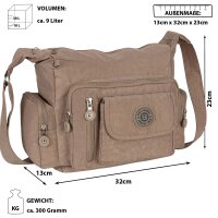 Bag Street Damentasche Umhängetasche Handtasche...