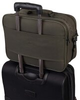 Enrico Benetti Arbeitstasche Umhängetasche Herrentasche XXL Querformat Oliv