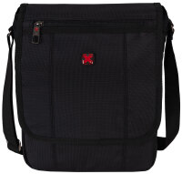 Arbeitstasche Umhängetasche  Flugbegleiter Herrentasche Schwarz