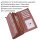 JENNIFER JONES Damen Geldbörse Geldbeutel Brieftasche Portemonnaie XXL Rose