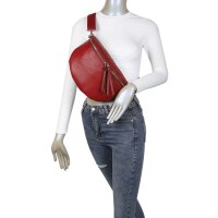 Umhängetasche Crossbody-Bag Kunstleder weich Gürteltasche Schultertasche