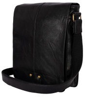 Umhängetasche Flugbegleiter Schultertasche Messenger Damen Herren Tasche Schwarz