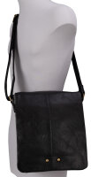 Umhängetasche Flugbegleiter Schultertasche Messenger Damen Herren Tasche Schwarz