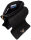 Umhängetasche Flugbegleiter Schultertasche Messenger Damen Herren Tasche Schwarz