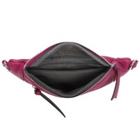 Bauchtasche Klein Umhängetasche Crossbody-Bag Hüfttasche Kunstleder Italy-Design
