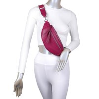 Bauchtasche Klein Umhängetasche Crossbody-Bag Hüfttasche Kunstleder Italy-Design