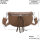 Bauchtasche Umhängetasche Crossbody-Bag Hüfttasche Kunstleder Italy-Design
