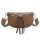 Bauchtasche Umhängetasche Crossbody-Bag Hüfttasche Kunstleder Italy-Design