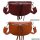Bauchtasche Umhängetasche Crossbody-Bag Hüfttasche Kunstleder Italy-Design
