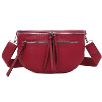 Bauchtasche Umhängetasche Crossbody-Bag Hüfttasche Kunstleder Italy-Design
