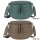 Bauchtasche XL Umhängetasche Crossbody-Bag Hüfttasche Kunstleder Italy-Design