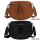 Bauchtasche XL Umhängetasche Crossbody-Bag Hüfttasche Kunstleder Italy-Design