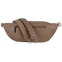 Bauchtasche Umhängetasche Crossbody-Bag Hüfttasche Kunstleder Italy-Design