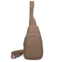 Bauchtasche Umhängetasche Crossbody-Bag Hüfttasche Kunstleder Italy-Design