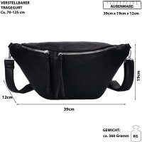 Bauchtasche XL Umhängetasche Crossbody-Bag...
