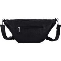 Bauchtasche XL Umhängetasche Crossbody-Bag Hüfttasche Kunstleder Italy-Design