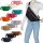 Bauchtasche XL Umhängetasche Crossbody-Bag Hüfttasche Kunstleder Italy-Design