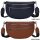 Bauchtasche Umhängetasche Crossbody-Bag Hüfttasche Kunstleder Italy-Design