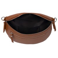 Bauchtasche Umhängetasche Crossbody-Bag Hüfttasche Echt Leder Italy-Design