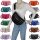 Bauchtasche Umhängetasche Crossbody-Bag Hüfttasche Kunstleder Italy-Design